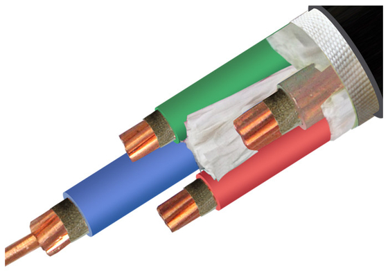 CHINA Cable de encargo del aislamiento de XLPE, protección del medio ambiente del cable del conductor de cobre proveedor