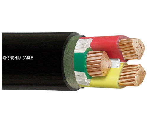 CHINA alambres aislados PVC del cable eléctrico del cable de transmisión del conductor de cobre de los corazones 1kV tres proveedor