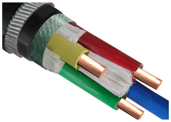 CHINA Todos los tipos de cable multifilar eléctrico acorazado del cable CU/PVC/SWA/PVC VV32 LV de la SWA del conductor de cobre proveedor