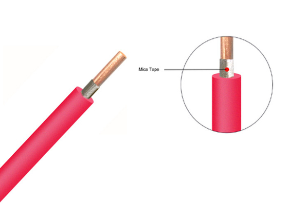 CHINA solo cable de la prueba de fuego de la base de 1.5m m 2.5m m, cable resistente de alta temperatura proveedor