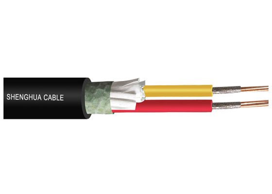 CHINA El cable resistente al fuego 2 de la base tamaño pequeño de la base 4, enciende el cable eléctrico clasificado proveedor