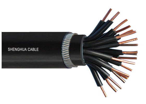 CHINA Cable de control acorazado forrado PVC aislado PVC del alambre de acero con envoltura ignífuga proveedor