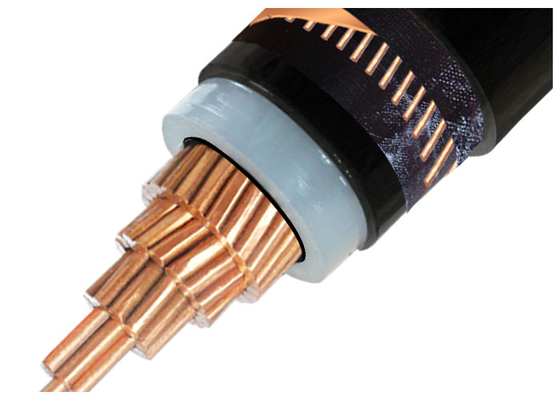 CHINA El voltaje medio XLPE aisló conductor de cobre de la base de la base 3 del cable de transmisión el solo que XLPE aisló el cable N2XSY proveedor