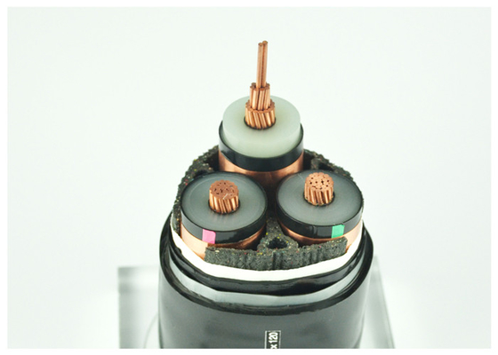 CHINA 35KV cable eléctrico acorazado de 3 fases, cable acorazado de acero subterráneo proveedor