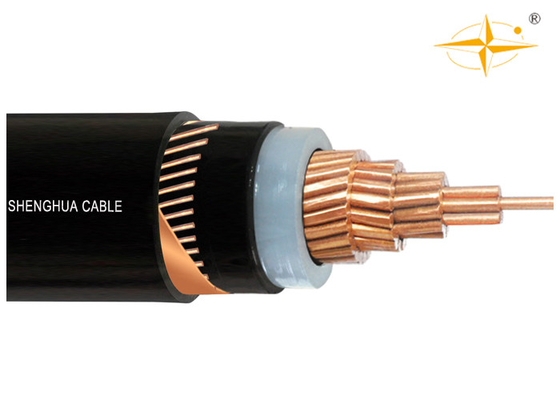 CHINA El milivoltio 19/33kV CU/XLPE/CTS/PVC XLPE aisló el cable de transmisión con la pantalla de alambre de cobre proveedor