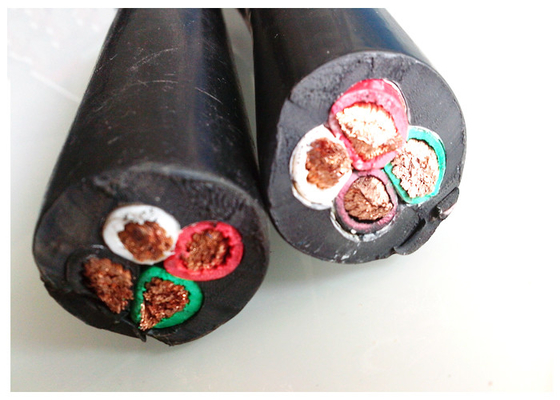 CHINA Cable forrado caucho de cobre H07RN-F del cable YCW de Conducotor de la clase 5 proveedor