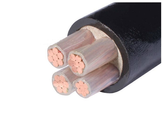 CHINA IEC aislado XLPE eléctrico de cobre del CE de la base del LV cuatro del cable de transmisión del LV proveedor