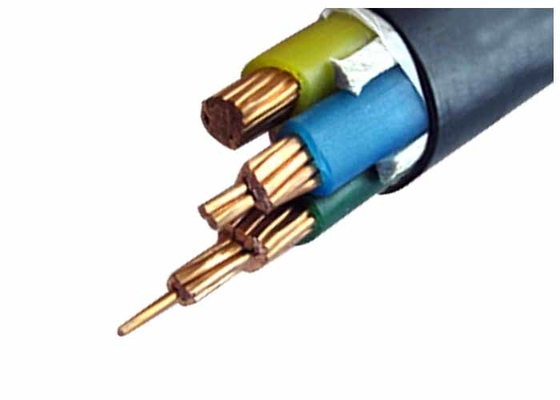 CHINA 0.6/1kV escogen el cable de transmisión aislado XLPE de la base con el conductor de aluminio trenzado proveedor