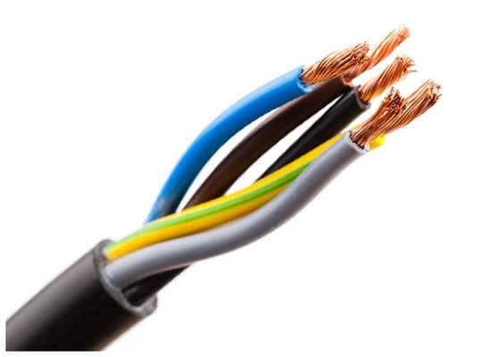 CHINA Aprobación comercial del alambre ISO del aislamiento del PVC del alambre del cable eléctrico de cinco corazones proveedor