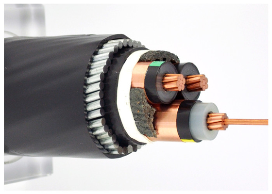 CHINA Estándar acorazado del cable eléctrico IEC60502-2 IEC60228 del voltaje medio proveedor