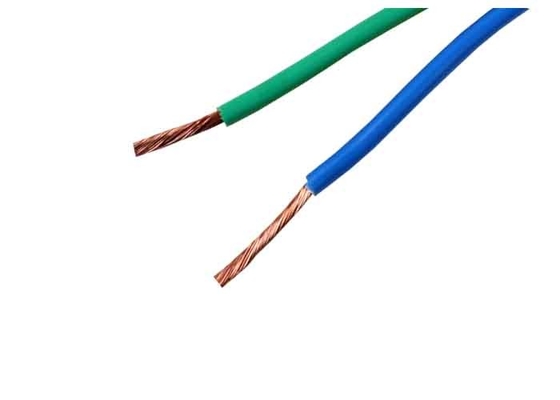 CHINA Cable de alambre aislado azulverde para el control del interruptor, clase del conductor 450/750v 5 proveedor