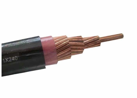 CHINA Conductor de cobre del aislamiento de la envoltura XLPE del PVC, cable de la base del cable de transmisión de YJY solo/300m m proveedor