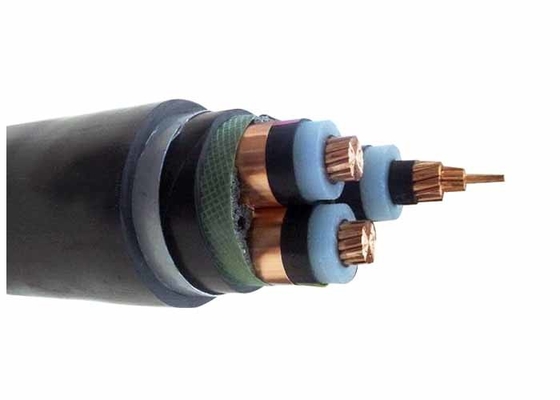CHINA Cable eléctrico acorazado de la cinta de acero media del voltaje CU/cable de transmisión de XLPE de 3 fases/de STA/del PVC proveedor