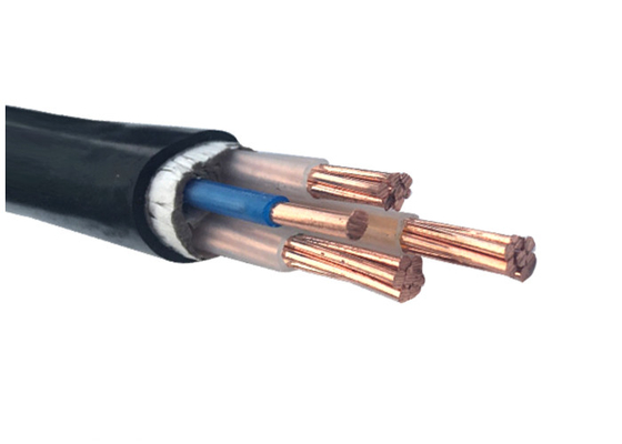China Humo bajo de N2XH IEC60332-3 XLPE cero cable de transmisión libre del halógeno 4x10MM2 proveedor