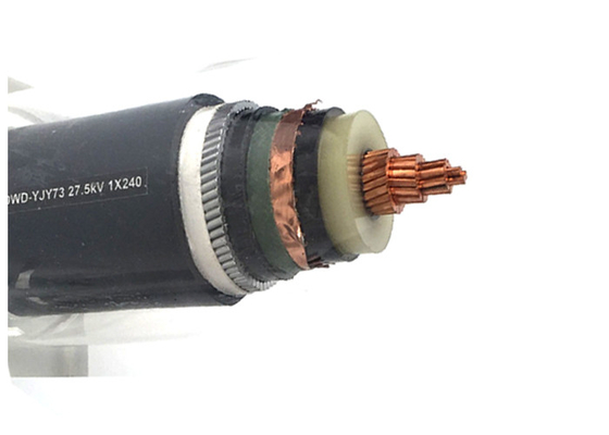 CHINA Cable acorazado medio 35kV de la corriente eléctrica del alambre de acero del voltaje de la sola base proveedor