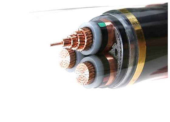 CHINA Cable eléctrico acorazado del voltaje medio, cable de transmisión acorazado de tres corazones proveedor