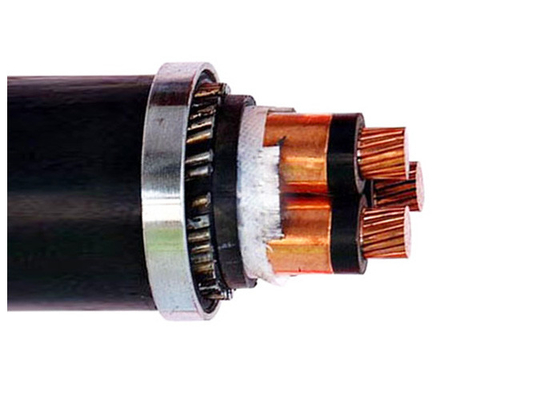 CHINA Cable acorazado eléctrico 2.5mm2 de la SWA del milivoltio - 500mm2 Kema certificó hasta 35kv proveedor