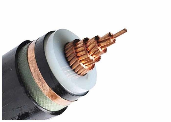 CHINA 8.7 / Envoltura interna acorazada del PVC de la cinta de acero del conductor de cobre del cable eléctrico de 15 kilovoltios Xlpe proveedor