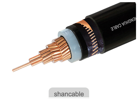 CHINA Chaqueta del negro del cable de transmisión del semiconductor XLPE ignífuga para poner dentro proveedor