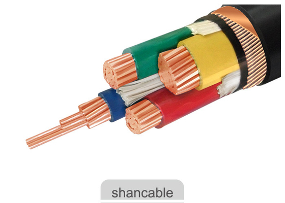 CHINA El PVC modificado para requisitos particulares aisló los cables 600/voltaje clasificado 1000V con la media base tres proveedor
