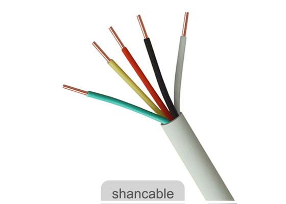 CHINA Color blanco de la chaqueta del PVC del aislamiento del alambre multifilar del cable eléctrico para Electric Power proveedor