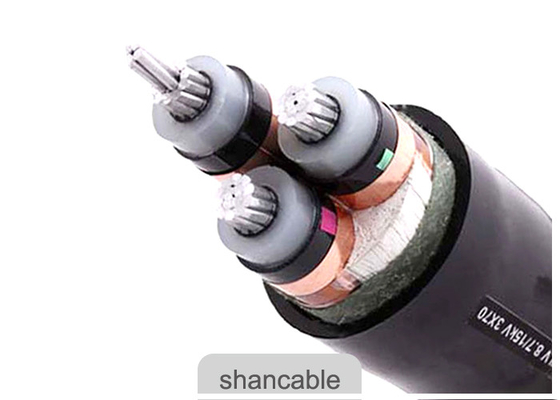 CHINA Cable de cobre por encargo de Xlpe/cable de transmisión subterráneo del aislamiento del negro proveedor