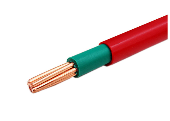 CHINA Cobre trenzado sola base del alambre del cable eléctrico del aislamiento del PVC de dos capas proveedor