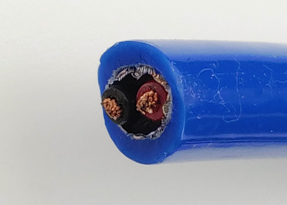 CHINA Cable especial de la chaqueta 2x1.0SQMM de PUR con el alambre de cobre estañado proveedor