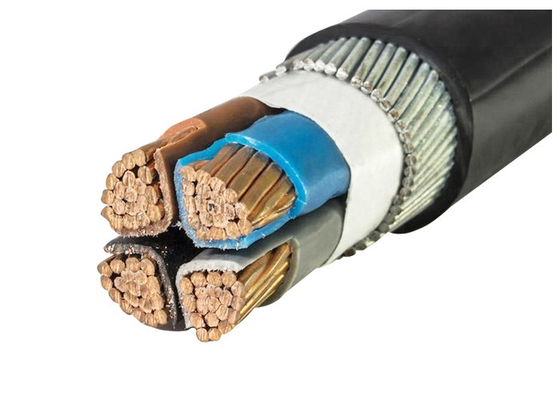 CHINA 4 cable de cobre acorazado galvanizado base del acero 1×25mm2 proveedor