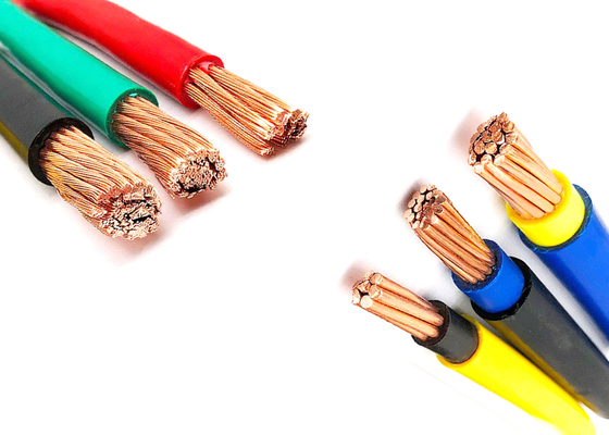 CHINA Alambre coloreado IEC60227 del aislamiento del PVC del solo cable con el conductor rígido proveedor