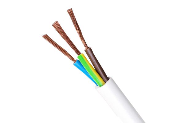 CHINA BVV 7 trenzó el alambre doble de cobre del cable eléctrico de la chaqueta de PVC proveedor
