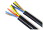 Color revestido de goma de la envoltura del negro del cable de H05RN-F para el ambiente alcalino ácido aceitoso proveedor