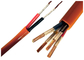 Cable ignífugo del conductor de cobre, cable ignífugo de alta temperatura defendido cinta de la mica proveedor