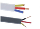 Gemelo y conexión a tierra del alambre eléctrico plano del aislamiento del PVC con x 1.5mm2 del estándar 6004 2 x 2,5 de las BS + 1 proveedor