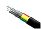 cables aislados PVC de la base 1000V cuatro y cable de transmisión forrado con el conductor de aluminio proveedor