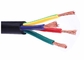 Alambre forrado PVC del cable eléctrico con el cable flexible de la flexión de la base del conductor de cobre 4 proveedor