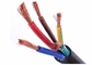 Alambre forrado PVC del cable eléctrico con el cable flexible de la flexión de la base del conductor de cobre 4 proveedor