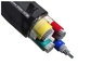 El PVC del certificado 600/1000V de KEMA TUV aisló el cable eléctrico del PVC de la base de los cables 4 proveedor