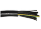 El PVC resistente a la corrosión del negro aislado/protegió el cable de control para ser puesta dentro proveedor