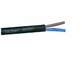 Modelo forrado caucho flexible de la luz del cable H05RN-F de los corazones, negro proveedor