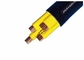 0.6/ 1kV cuatro cables aislados PVC del amarillo de los corazones CU/PVC/PVC para la transmisión de poder proveedor