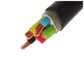 3 cable de transmisión aislado de cobre de la tensión de la base bajo XLPE para el cableado industrial proveedor
