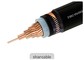 Chaqueta del negro del cable de transmisión del semiconductor XLPE ignífuga para poner dentro proveedor