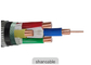 El PVC aprobado ISO aislado telegrafía el conductor de aluminio de cuatro bases para las líneas de la distribución de poder proveedor