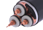 3 cable subterráneo Unarmored del PVC XLPE de la base 12.7/22KV 3x185SQMM proveedor