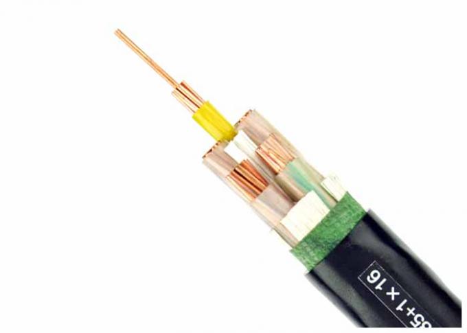 2 conductor de cobre aislado del cable de transmisión de la base 240m m XLPE, cable eléctrico acorazado 0.6/1KV 0