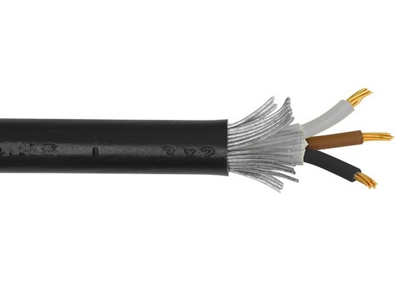 CHINA El PVC negro forró los cables de transmisión acorazados eléctricos acorazados del cable 600/1000V proveedor