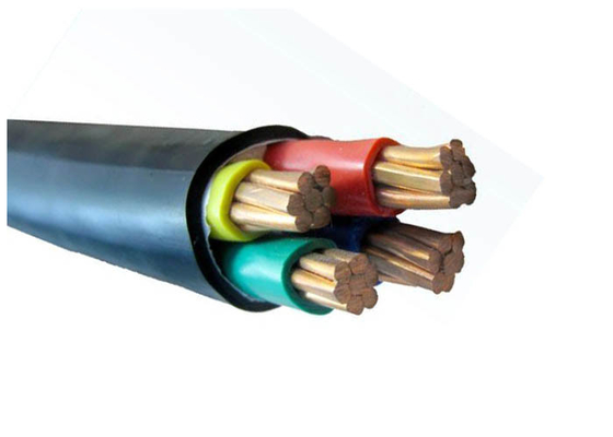 CHINA El Pvc del certificado 0.6/1kV del CE aisló el cable eléctrico del conductor de cobre de la base del cable de transmisión cuatro proveedor