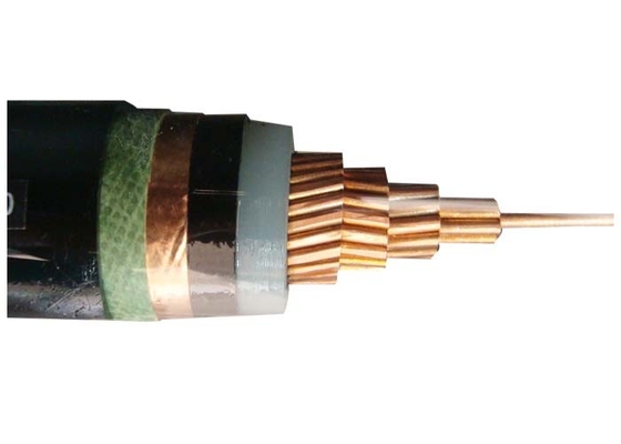 CHINA Marca de grabación en relieve aislada XLPE media del cable de transmisión del conductor del cobre o del aluminio del voltaje proveedor