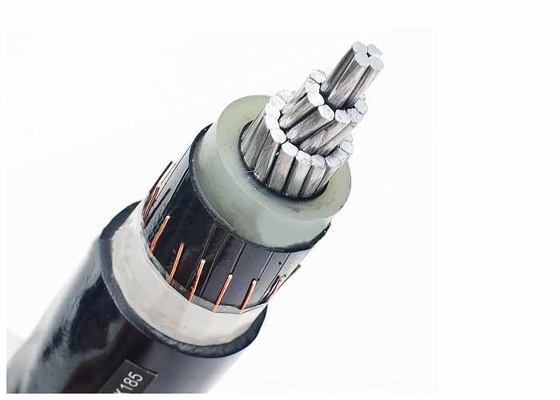 CHINA Cable de aluminio del conductor del solo de la base XLPE cable de alto voltaje subterráneo del aislamiento proveedor